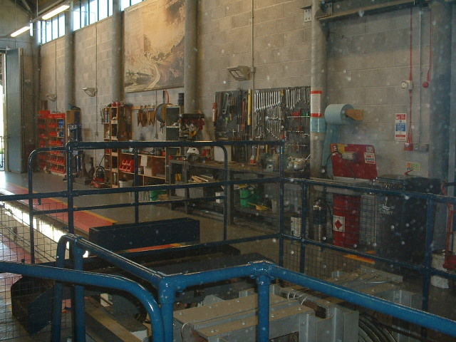 Tram shed